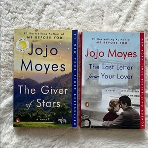 Jojo Moyes Book Set - The Giver of Stars & The Last Letter from Your Lover